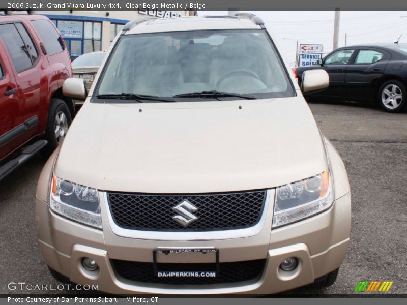 Clear Beige Metallic / Beige 2006 Suzuki Grand Vitara Luxury 4x4