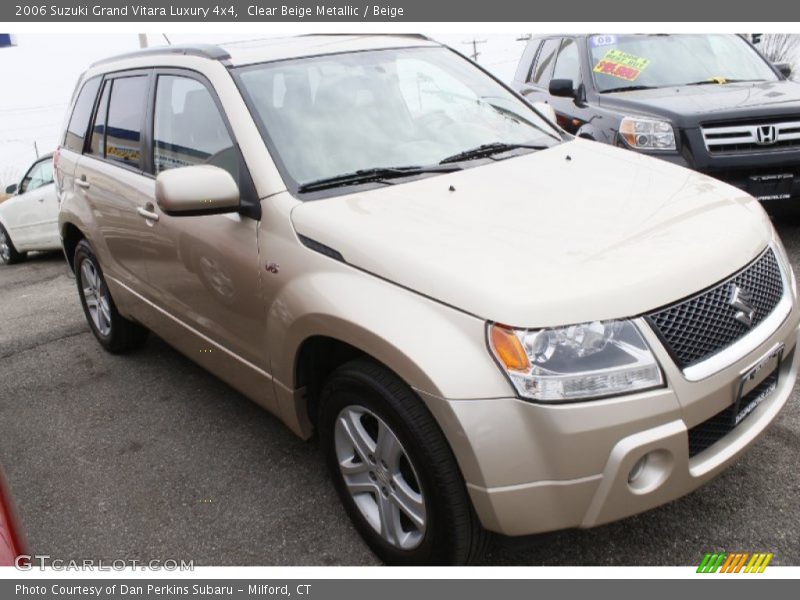 Clear Beige Metallic / Beige 2006 Suzuki Grand Vitara Luxury 4x4