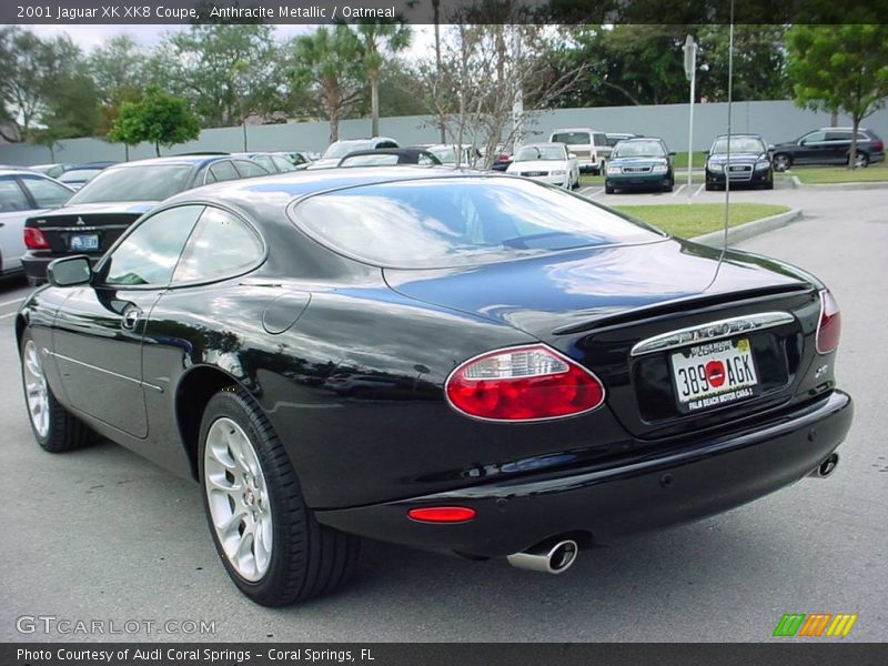 Anthracite Metallic / Oatmeal 2001 Jaguar XK XK8 Coupe