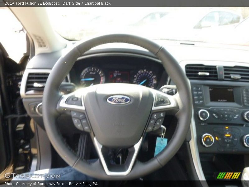 Dark Side / Charcoal Black 2014 Ford Fusion SE EcoBoost