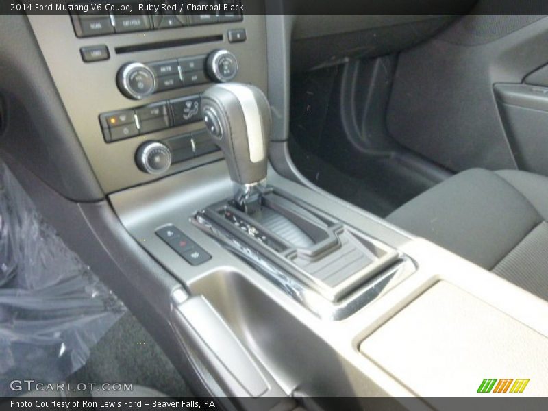 Ruby Red / Charcoal Black 2014 Ford Mustang V6 Coupe