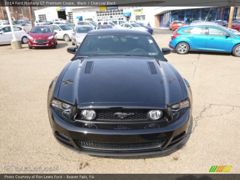 Black / Charcoal Black 2014 Ford Mustang GT Premium Coupe