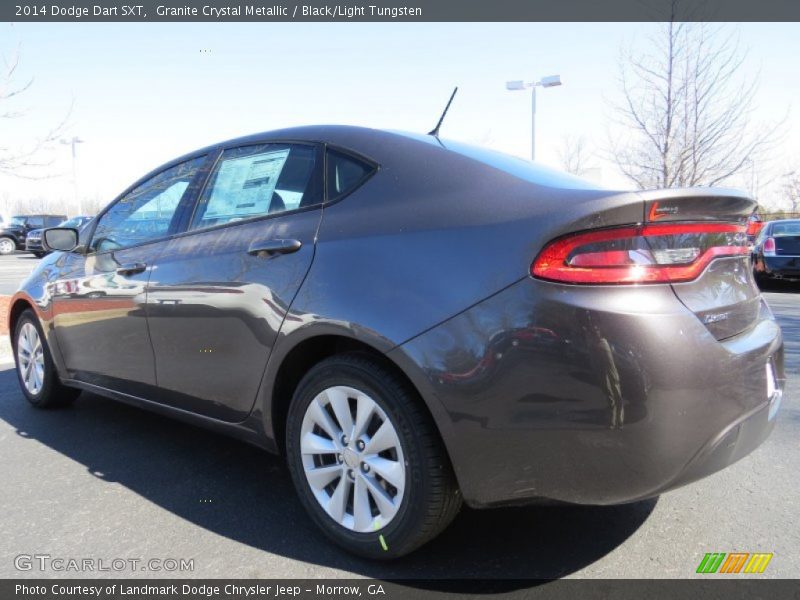 Granite Crystal Metallic / Black/Light Tungsten 2014 Dodge Dart SXT