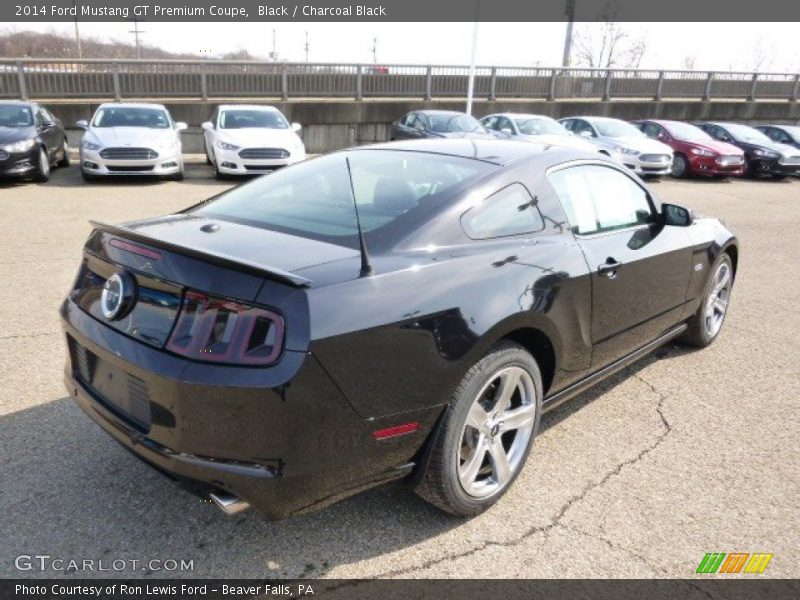 Black / Charcoal Black 2014 Ford Mustang GT Premium Coupe
