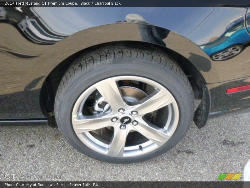 Black / Charcoal Black 2014 Ford Mustang GT Premium Coupe