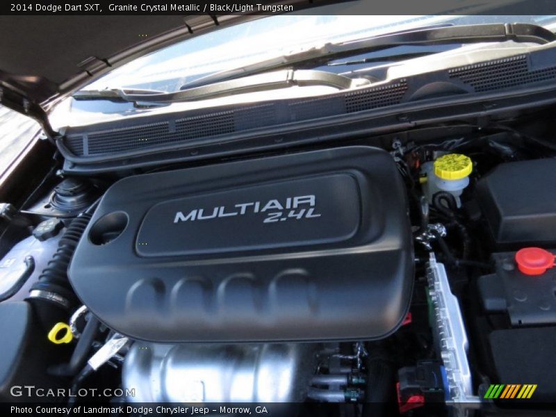 Granite Crystal Metallic / Black/Light Tungsten 2014 Dodge Dart SXT