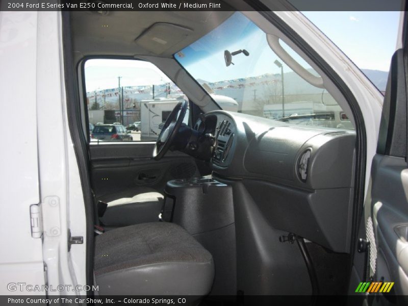 Oxford White / Medium Flint 2004 Ford E Series Van E250 Commercial