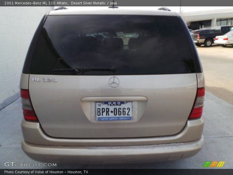 Desert Silver Metallic / Java 2001 Mercedes-Benz ML 320 4Matic