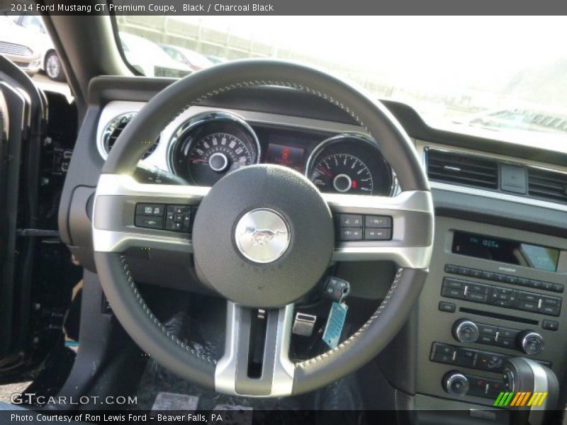 Black / Charcoal Black 2014 Ford Mustang GT Premium Coupe