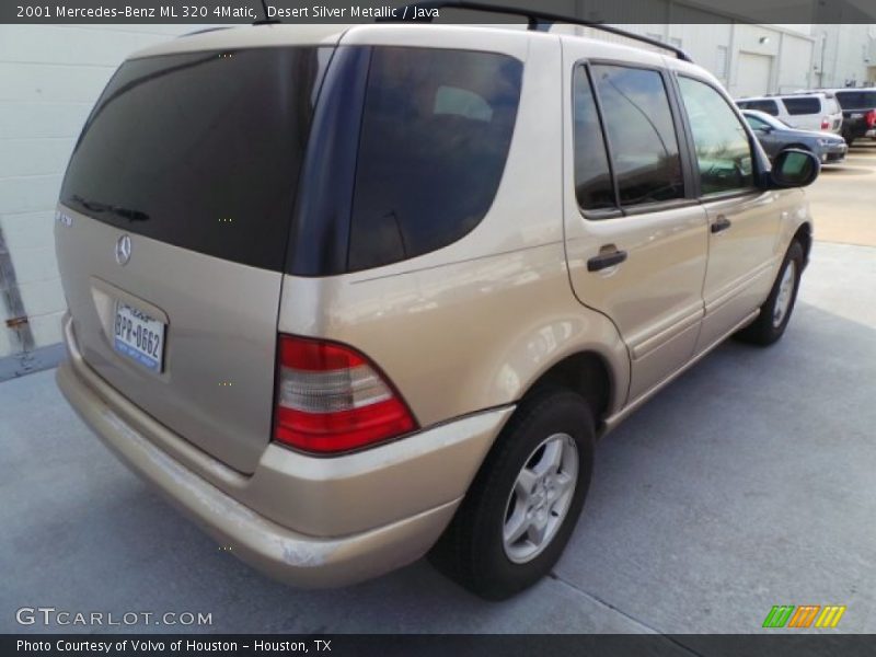 Desert Silver Metallic / Java 2001 Mercedes-Benz ML 320 4Matic