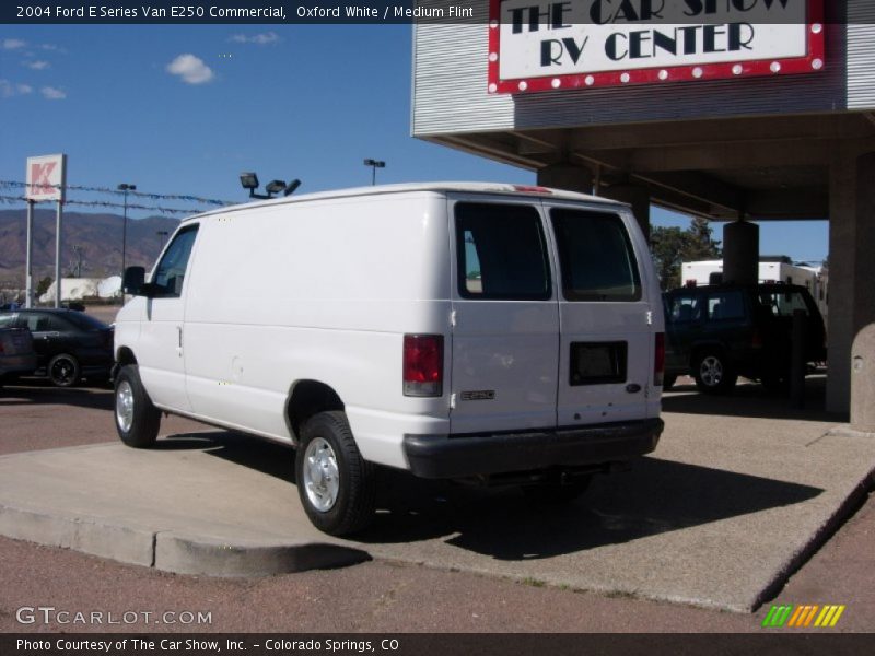 Oxford White / Medium Flint 2004 Ford E Series Van E250 Commercial