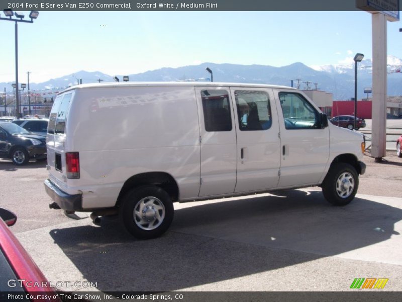 Oxford White / Medium Flint 2004 Ford E Series Van E250 Commercial
