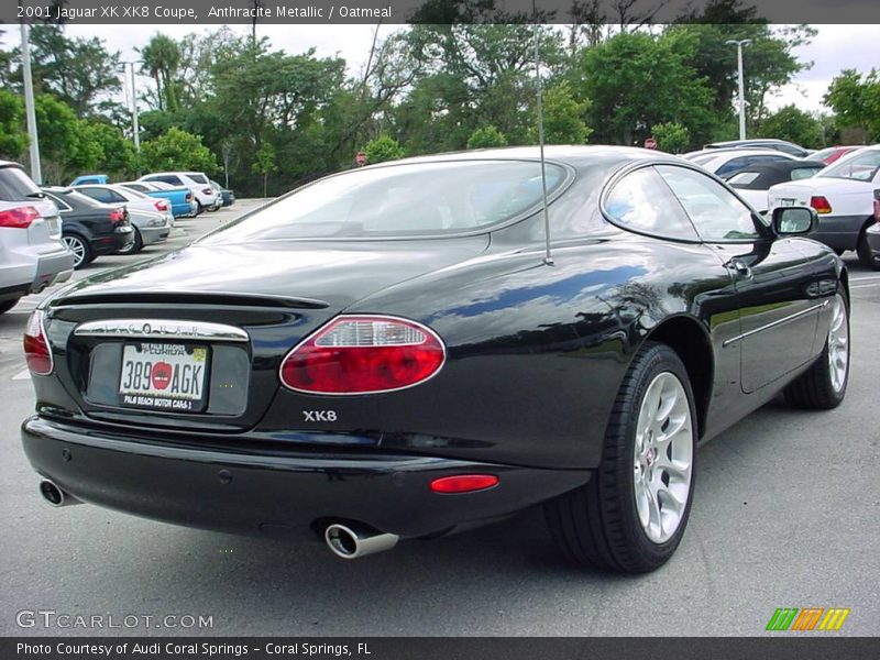 Anthracite Metallic / Oatmeal 2001 Jaguar XK XK8 Coupe