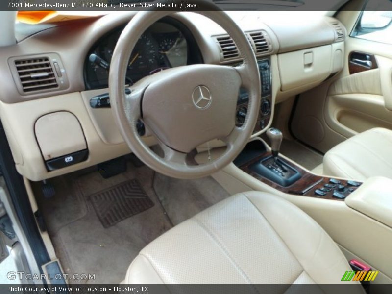  2001 ML 320 4Matic Java Interior