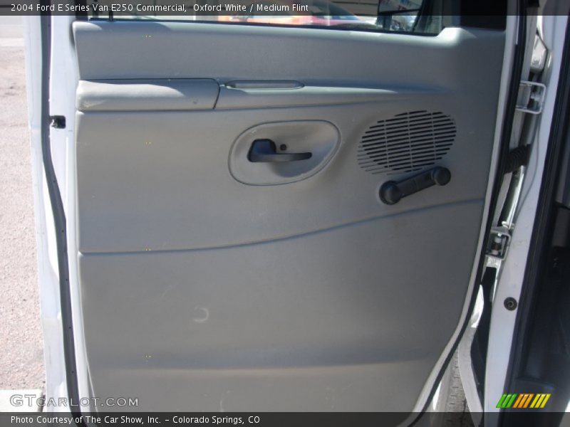 Oxford White / Medium Flint 2004 Ford E Series Van E250 Commercial
