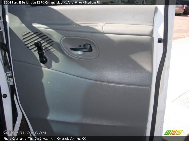 Oxford White / Medium Flint 2004 Ford E Series Van E250 Commercial
