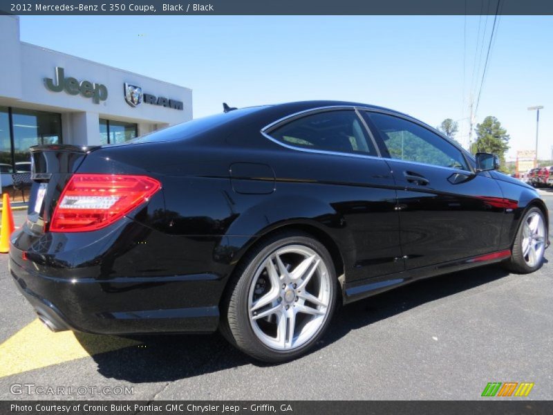 Black / Black 2012 Mercedes-Benz C 350 Coupe