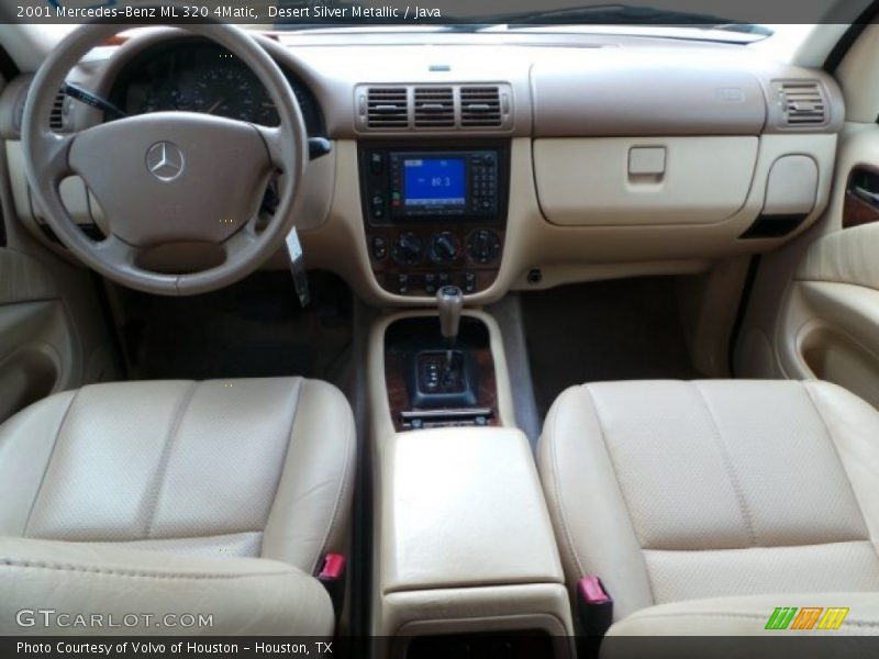 Desert Silver Metallic / Java 2001 Mercedes-Benz ML 320 4Matic