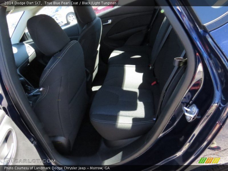 True Blue Pearl Coat / Black/Light Tungsten 2014 Dodge Dart SXT