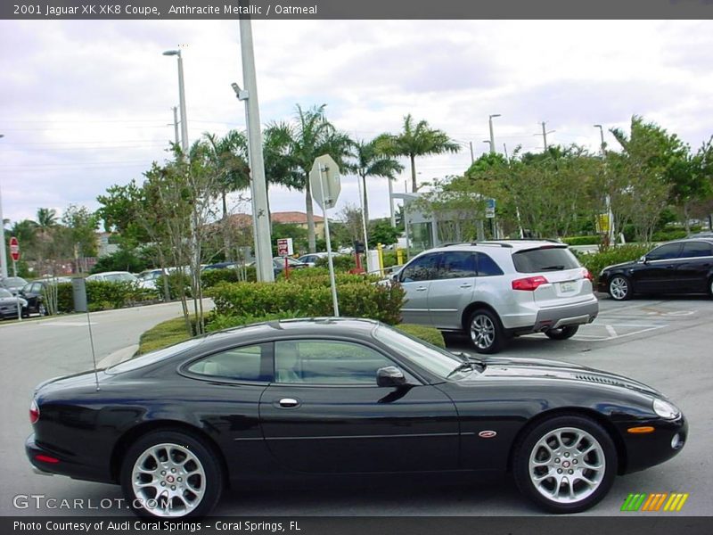 Anthracite Metallic / Oatmeal 2001 Jaguar XK XK8 Coupe