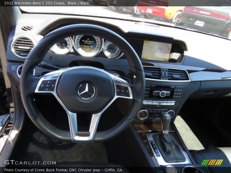 Black / Black 2012 Mercedes-Benz C 350 Coupe