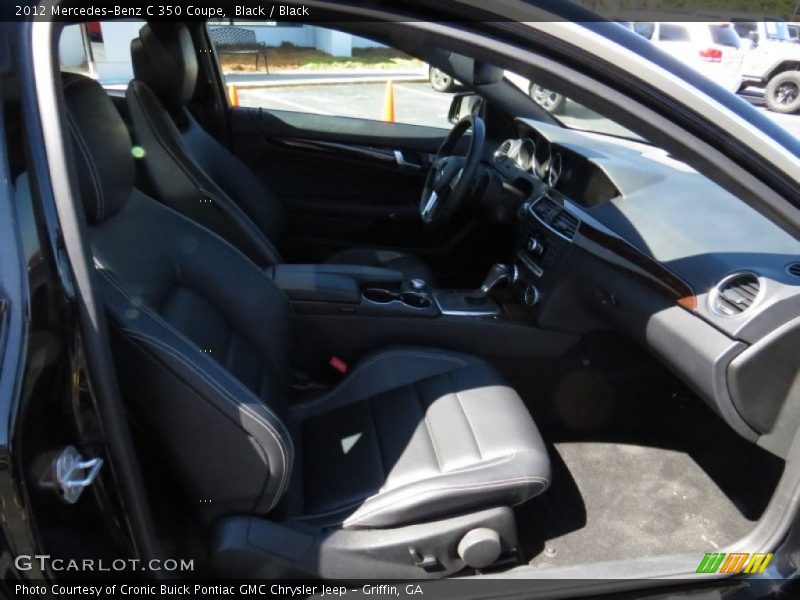 Black / Black 2012 Mercedes-Benz C 350 Coupe