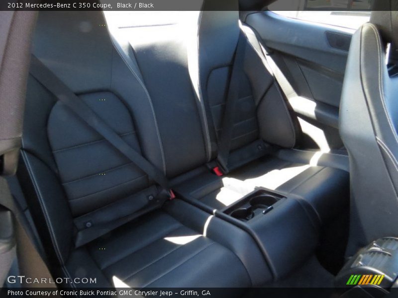 Black / Black 2012 Mercedes-Benz C 350 Coupe