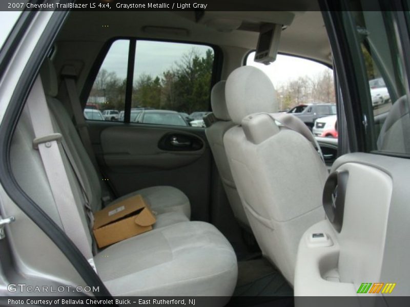 Graystone Metallic / Light Gray 2007 Chevrolet TrailBlazer LS 4x4