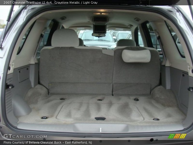 Graystone Metallic / Light Gray 2007 Chevrolet TrailBlazer LS 4x4