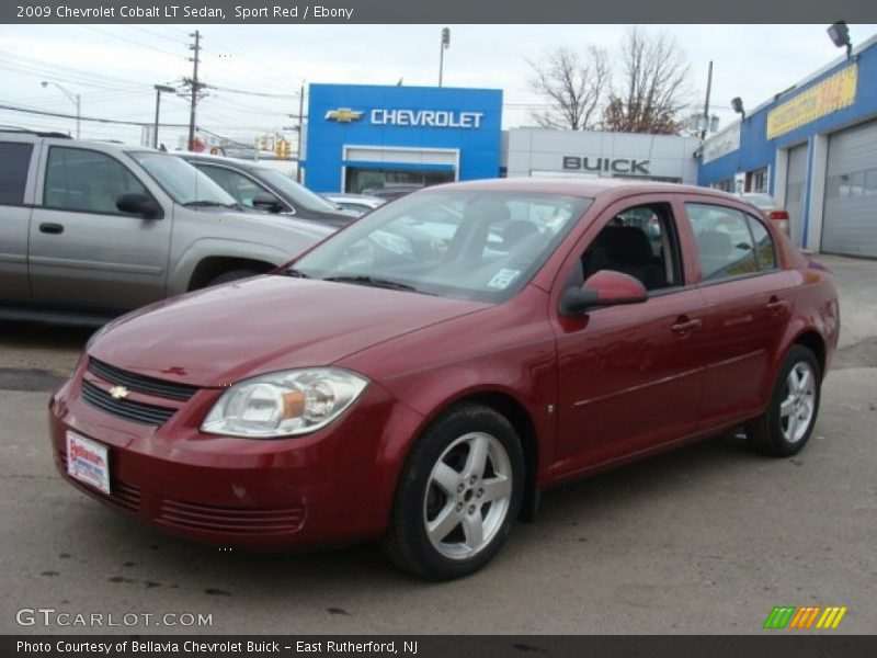 Sport Red / Ebony 2009 Chevrolet Cobalt LT Sedan