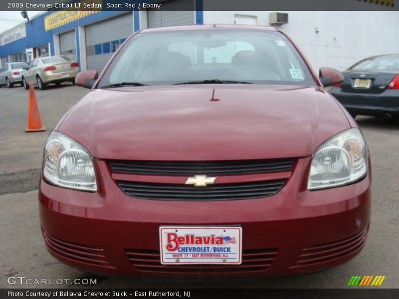 Sport Red / Ebony 2009 Chevrolet Cobalt LT Sedan