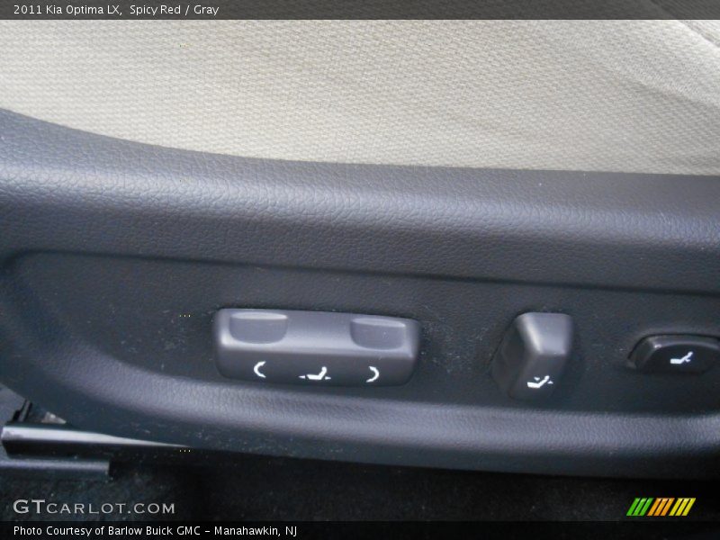 Spicy Red / Gray 2011 Kia Optima LX