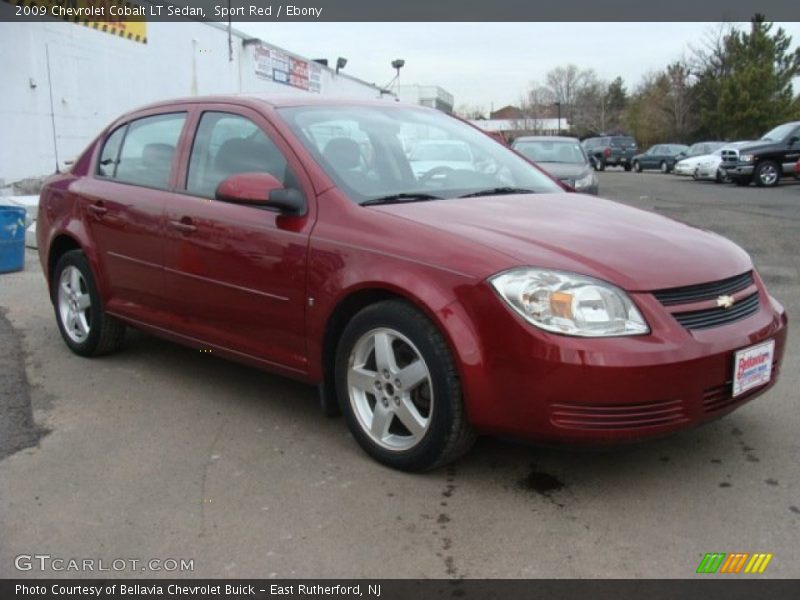 Sport Red / Ebony 2009 Chevrolet Cobalt LT Sedan