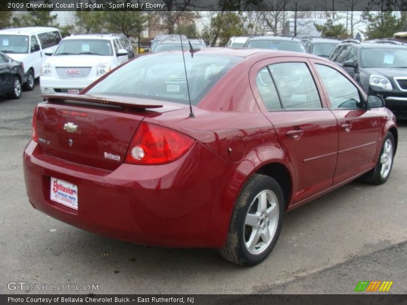 Sport Red / Ebony 2009 Chevrolet Cobalt LT Sedan