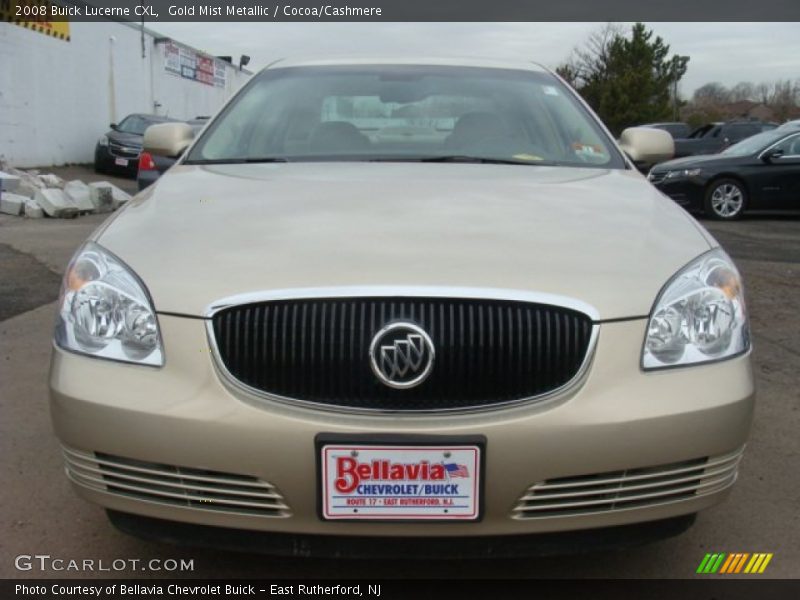 Gold Mist Metallic / Cocoa/Cashmere 2008 Buick Lucerne CXL