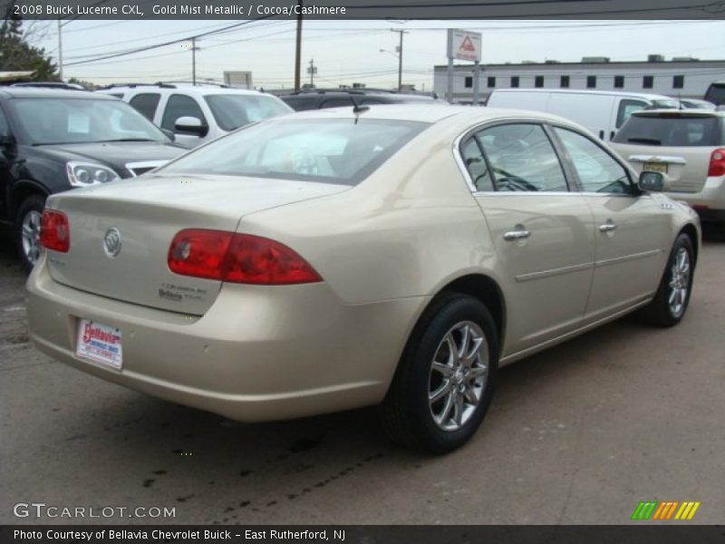 Gold Mist Metallic / Cocoa/Cashmere 2008 Buick Lucerne CXL