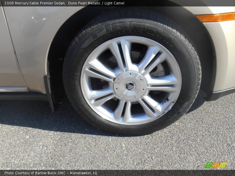 Dune Pearl Metallic / Light Camel 2008 Mercury Sable Premier Sedan
