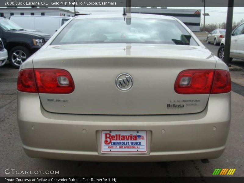 Gold Mist Metallic / Cocoa/Cashmere 2008 Buick Lucerne CXL