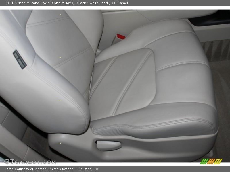 Glacier White Pearl / CC Camel 2011 Nissan Murano CrossCabriolet AWD