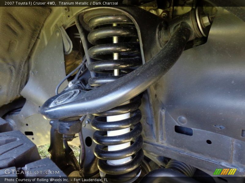 Titanium Metallic / Dark Charcoal 2007 Toyota FJ Cruiser 4WD