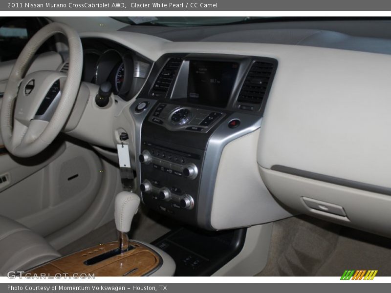 Glacier White Pearl / CC Camel 2011 Nissan Murano CrossCabriolet AWD