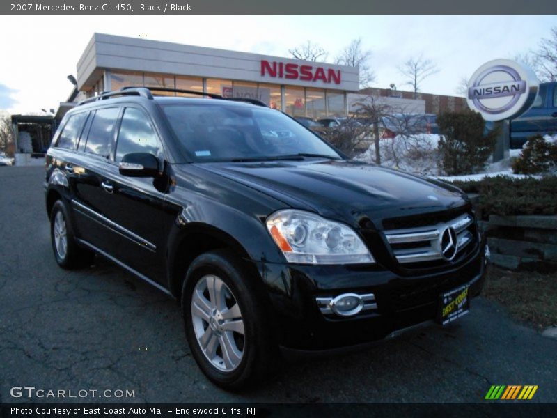 Black / Black 2007 Mercedes-Benz GL 450