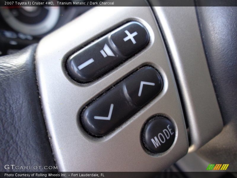 Titanium Metallic / Dark Charcoal 2007 Toyota FJ Cruiser 4WD