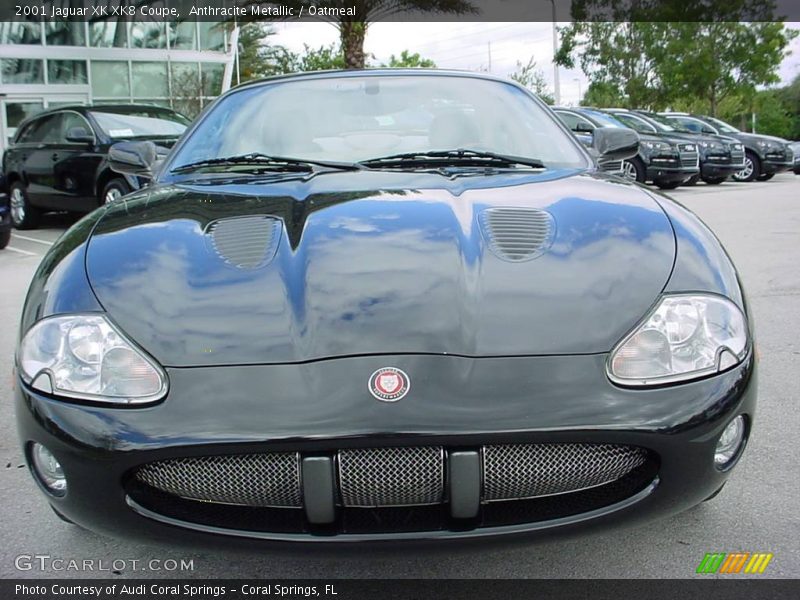 Anthracite Metallic / Oatmeal 2001 Jaguar XK XK8 Coupe