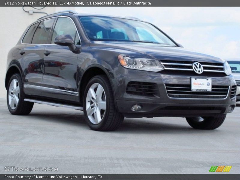 Galapagos Metallic / Black Anthracite 2012 Volkswagen Touareg TDI Lux 4XMotion