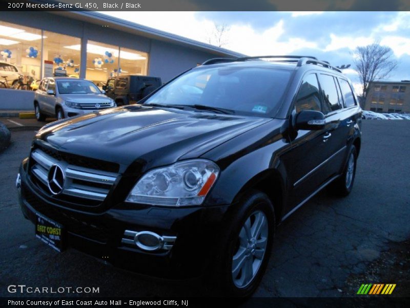 Black / Black 2007 Mercedes-Benz GL 450