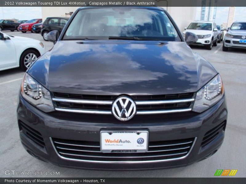 Galapagos Metallic / Black Anthracite 2012 Volkswagen Touareg TDI Lux 4XMotion