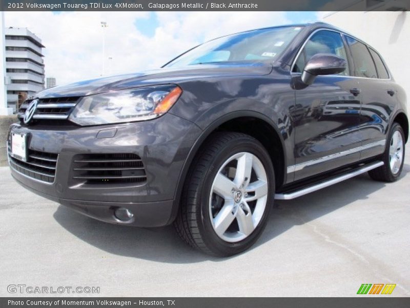 Galapagos Metallic / Black Anthracite 2012 Volkswagen Touareg TDI Lux 4XMotion