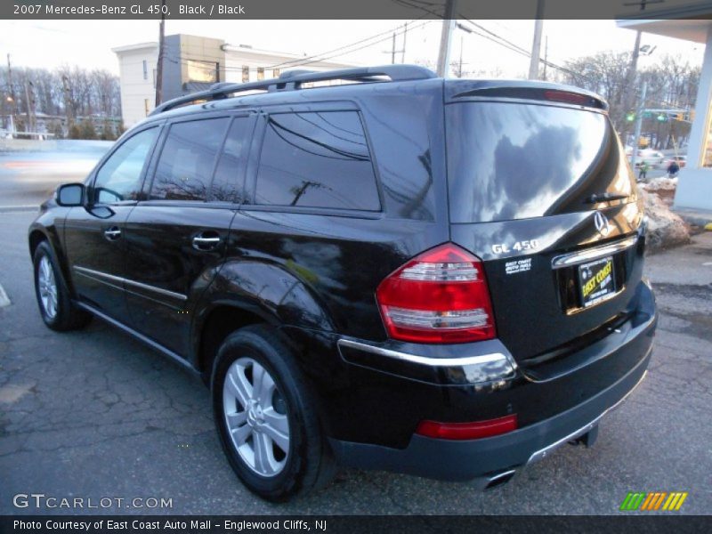 Black / Black 2007 Mercedes-Benz GL 450