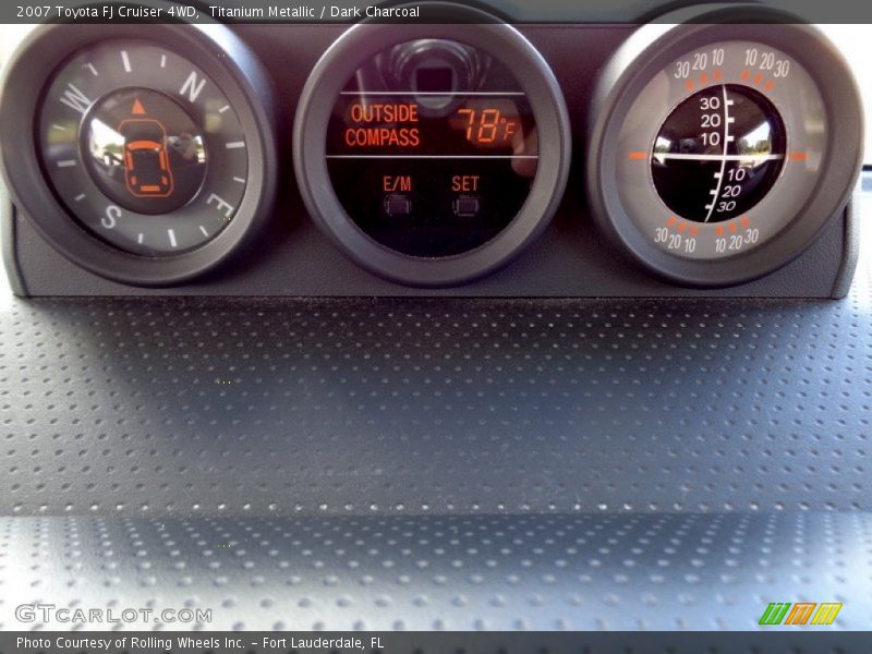 Titanium Metallic / Dark Charcoal 2007 Toyota FJ Cruiser 4WD